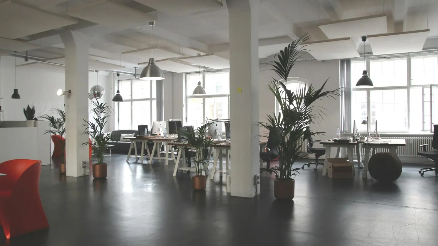 Modern commercial office interior