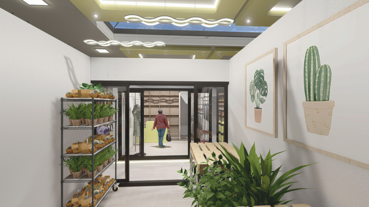 Spațiu comercial parter zona Sud