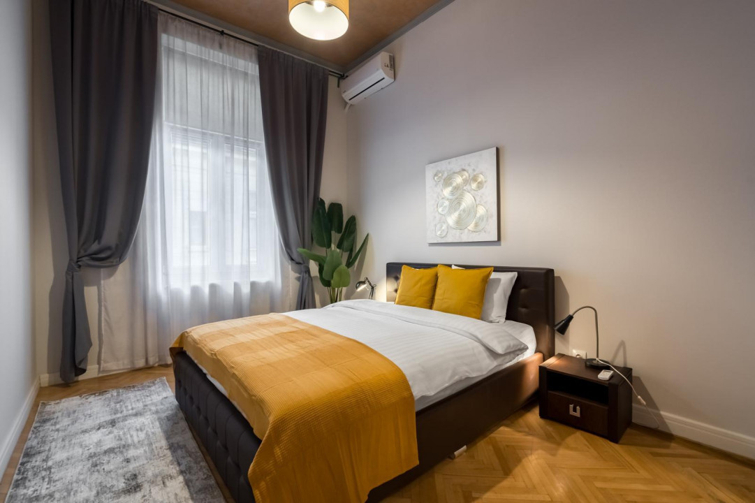 CALEA VICTORIEI * 3  CAMERE * MOBILATE SI UTILATE LUX * CENTRALA PROPRIE