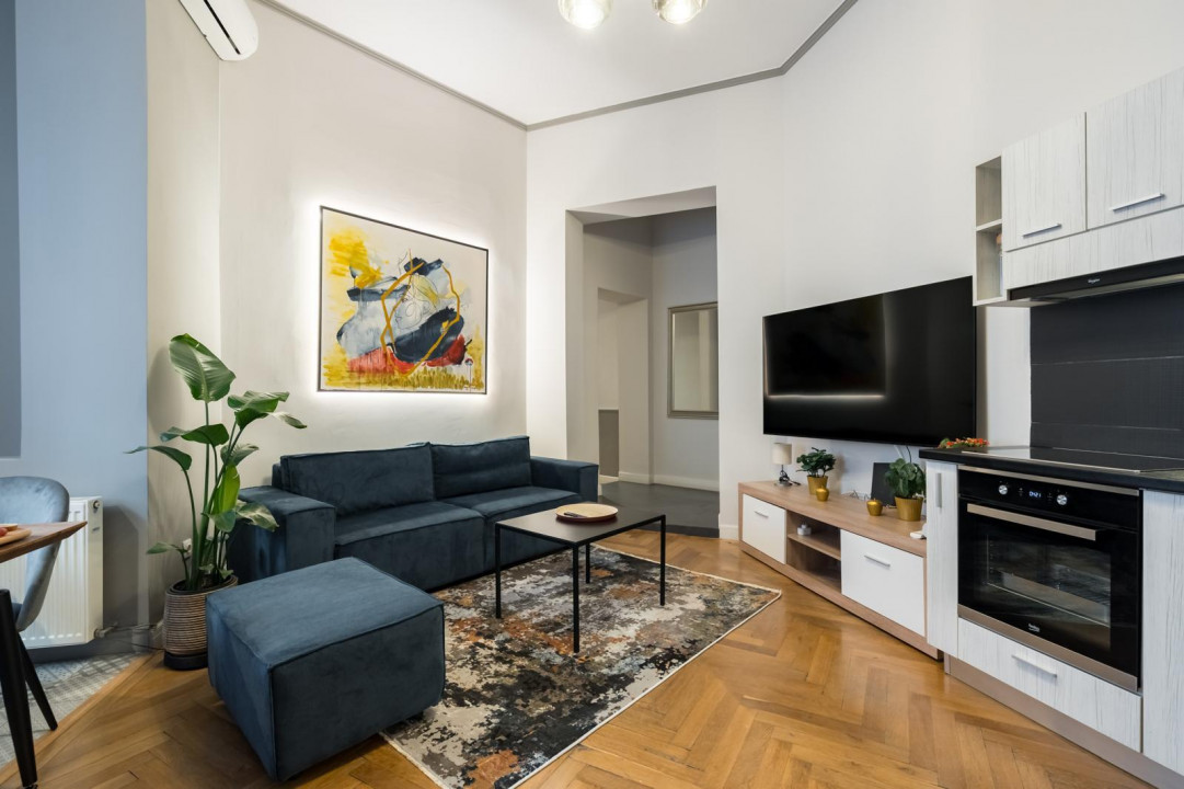 CALEA VICTORIEI * 3  CAMERE * MOBILATE SI UTILATE LUX * CENTRALA PROPRIE
