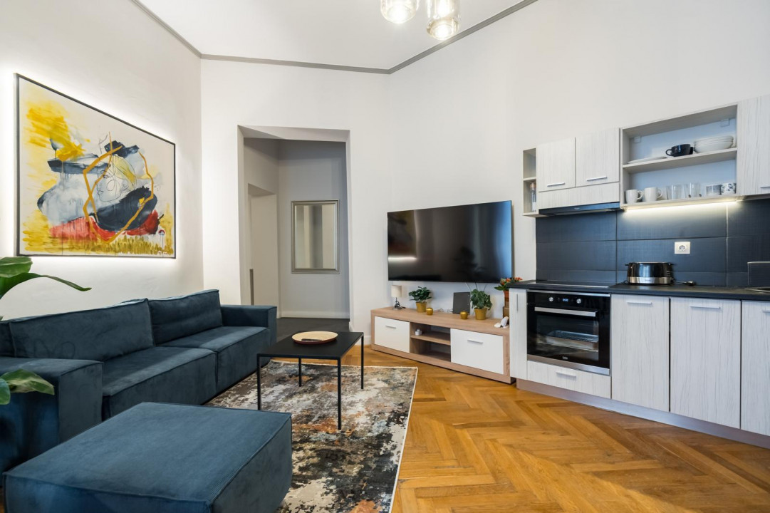 CALEA VICTORIEI * 3  CAMERE * MOBILATE SI UTILATE LUX * CENTRALA PROPRIE