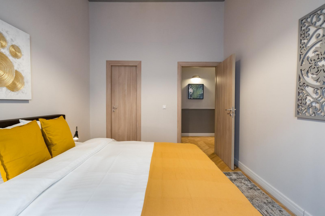 CALEA VICTORIEI * 3  CAMERE * MOBILATE SI UTILATE LUX * CENTRALA PROPRIE