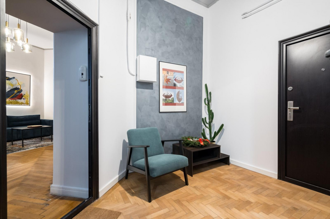CALEA VICTORIEI * 3  CAMERE * MOBILATE SI UTILATE LUX * CENTRALA PROPRIE