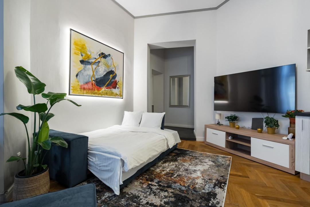 CALEA VICTORIEI * 3  CAMERE * MOBILATE SI UTILATE LUX * CENTRALA PROPRIE