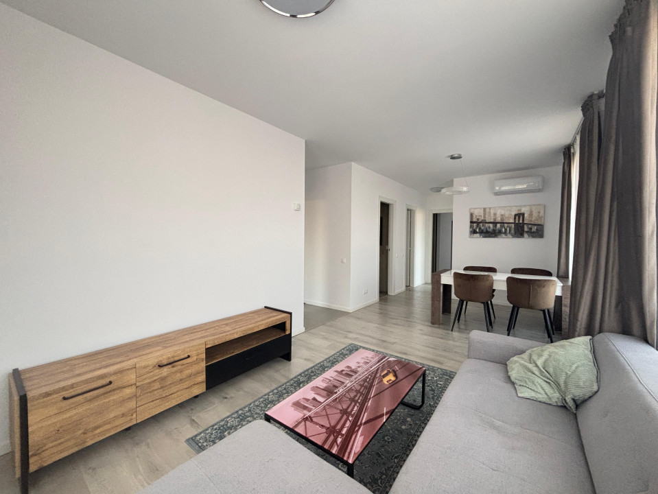 3 camere - mobilat si utilat complet - H Pipera Lake