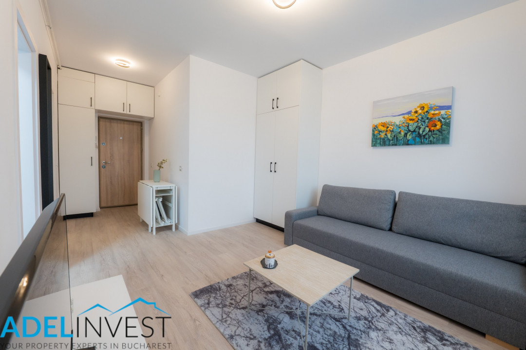 Frăției 7 - garsonieră cu blacon și bucătărie închisă