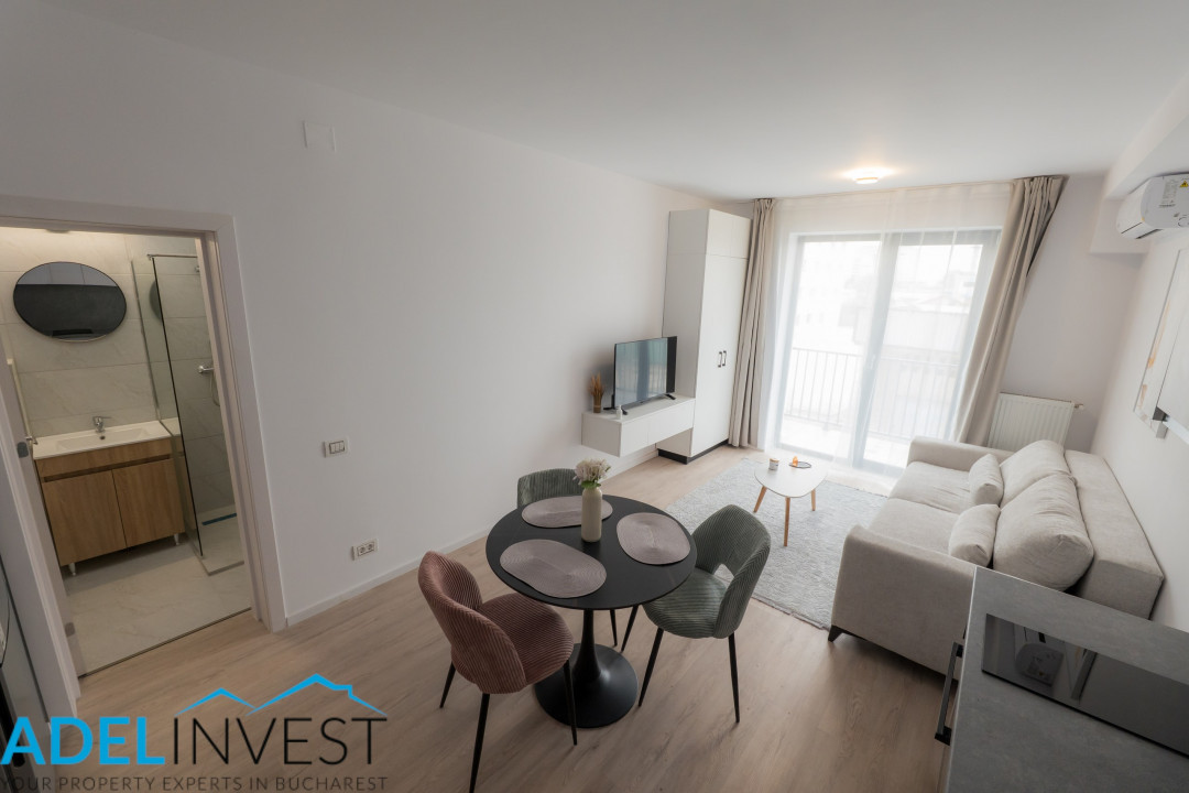 Ploiești Sud  Frăției nr 7- garsonieră modernă, gata să te primească