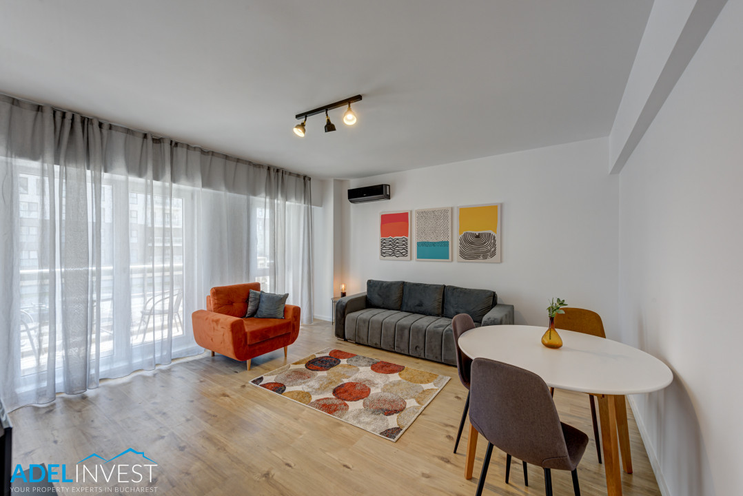BELVEDERE RESIDENCE |2 CAMERE MOBILATE SI UTILATE MODERN |