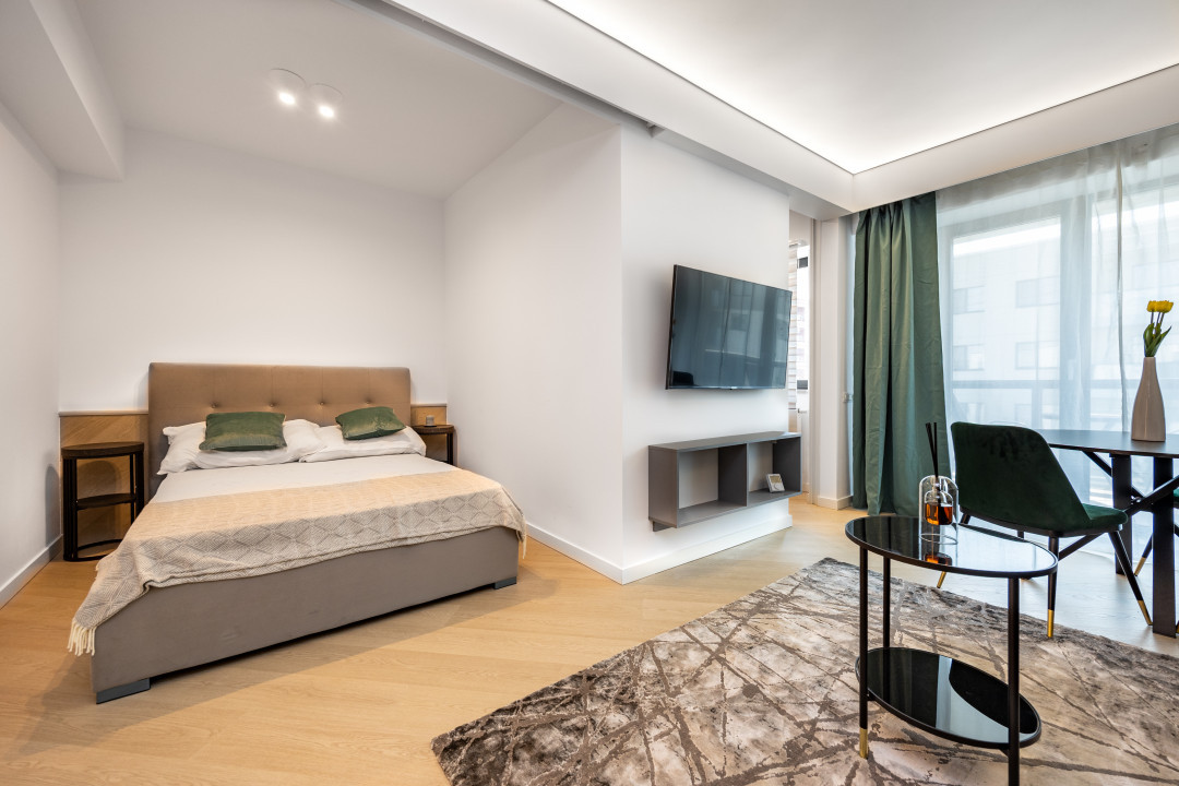 De inchiriat STUDIO * Cortina North * Pipera Aviatiei * Parcare