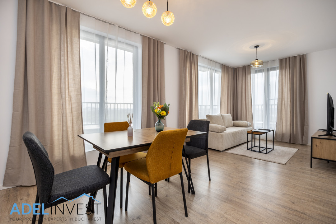 Prima Inchiriere apartament 2 camere | H Pipera Lake | Pipera*Aviatiei | Parcare