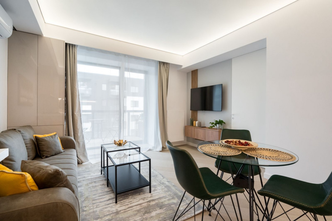 De inchiriat apartament * 2 camere * Cortina North * Pipera Aviatiei * Parcare