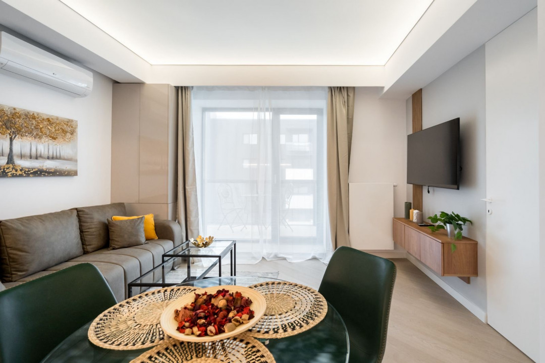 De inchiriat apartament * 2 camere * Cortina North * Pipera Aviatiei * Parcare