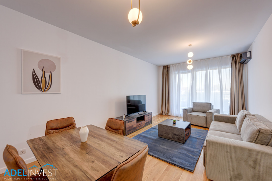 LUXURIA RESIDENCE * 2 CAMERE MOBILATE MODERN * TERASA 8 MP+PARCARE