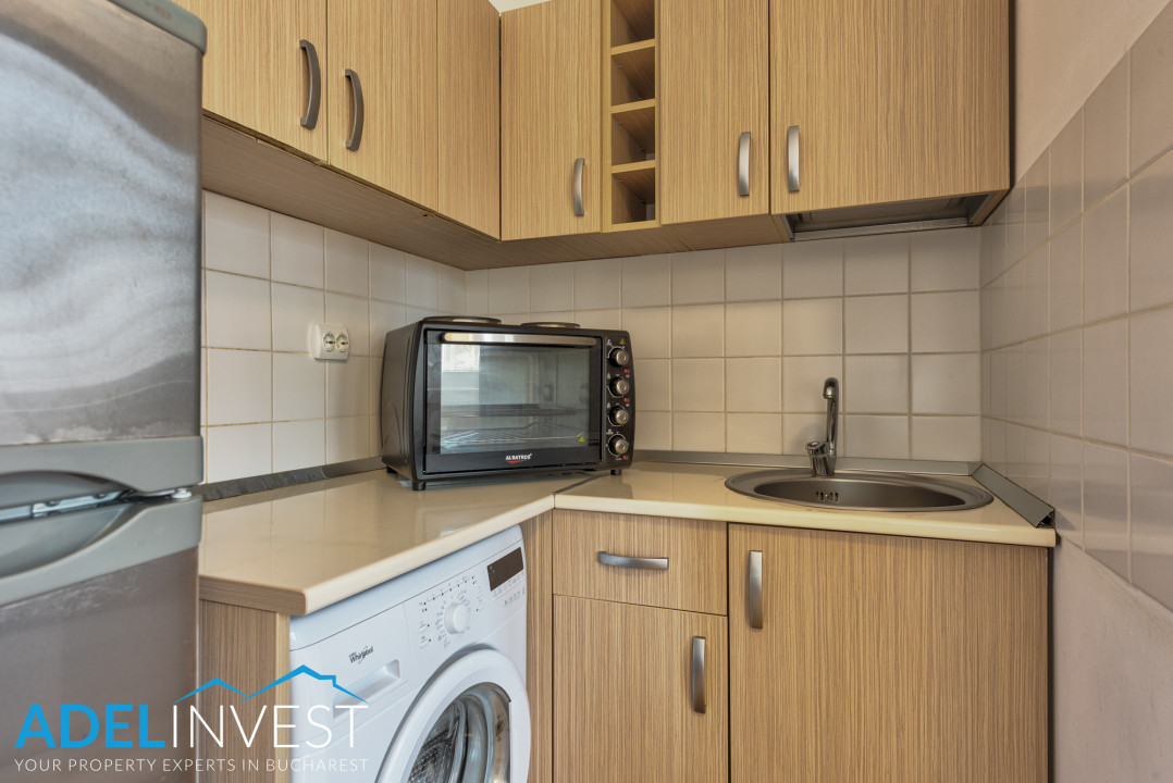 Bd Magheru garsoniera mobilata si utilata centrala proprie