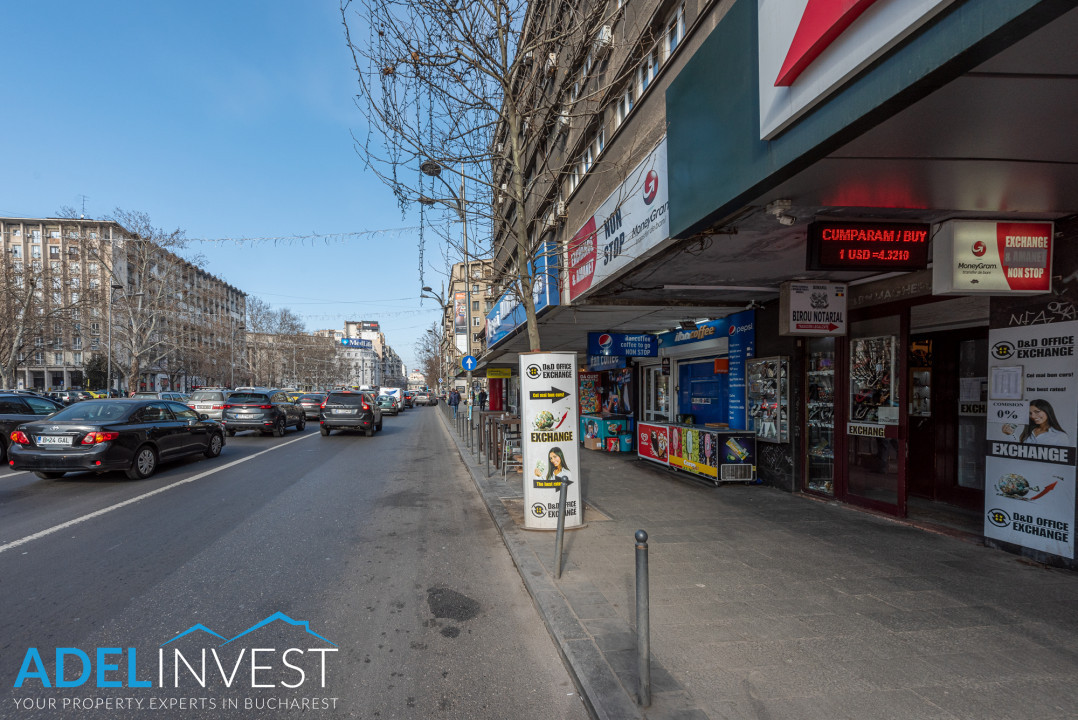 Bd Magheru garsoniera mobilata si utilata centrala proprie