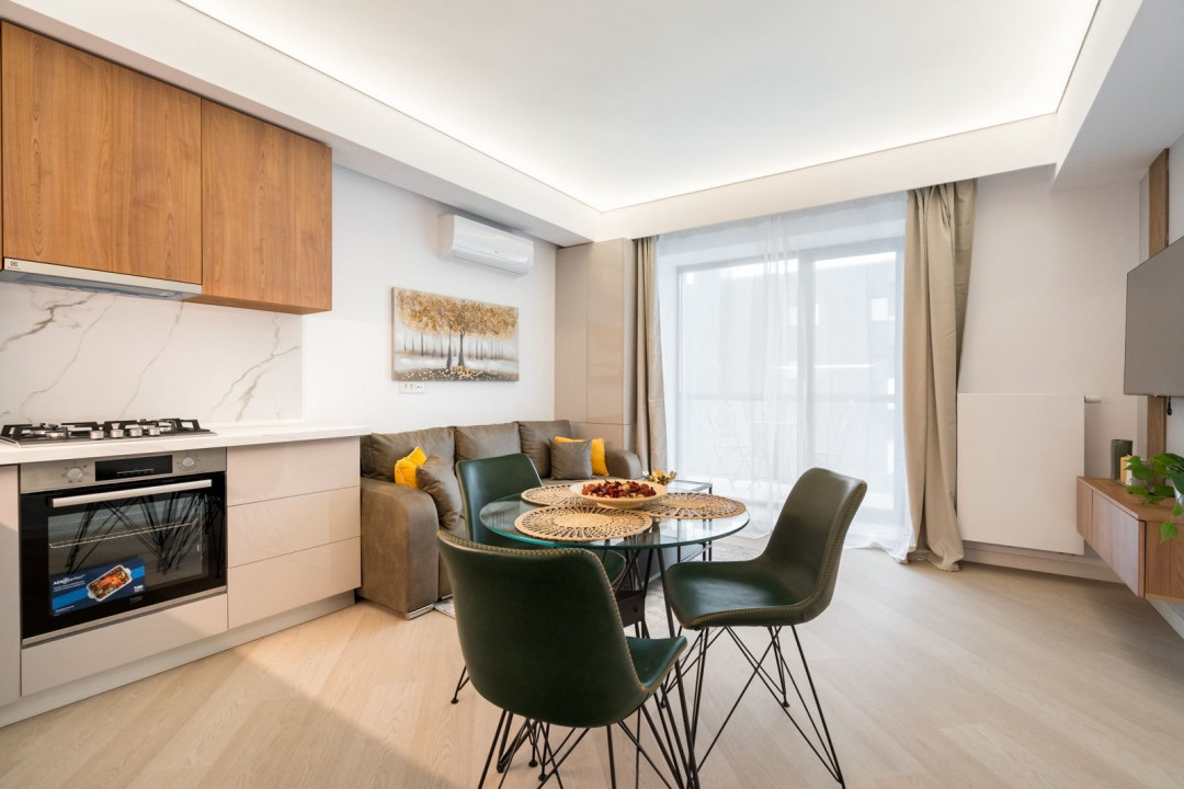 De inchiriat apartament * 2 camere * Cortina North * Pipera Aviatiei * Parcare