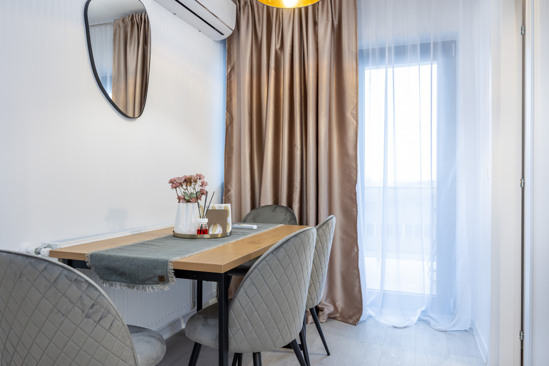 Garsoniera lux Hils Republica 10 min Metrou | Prima inchiriere| centrala proprie