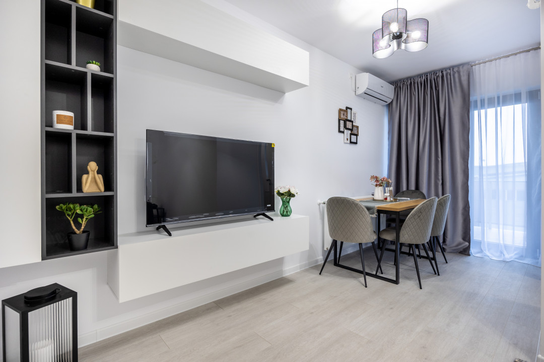 Garsoniera lux Hils Republica 10 min Metrou | Prima inchiriere| Central proprie