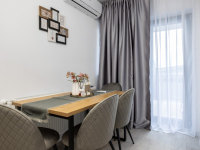 Garsoniera lux Hils Republica 10 min Metrou | Prima inchiriere| Central proprie