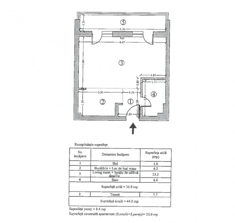 Studio dublu de vanzare | Oportunitate | H Pipera Lake | Parcare