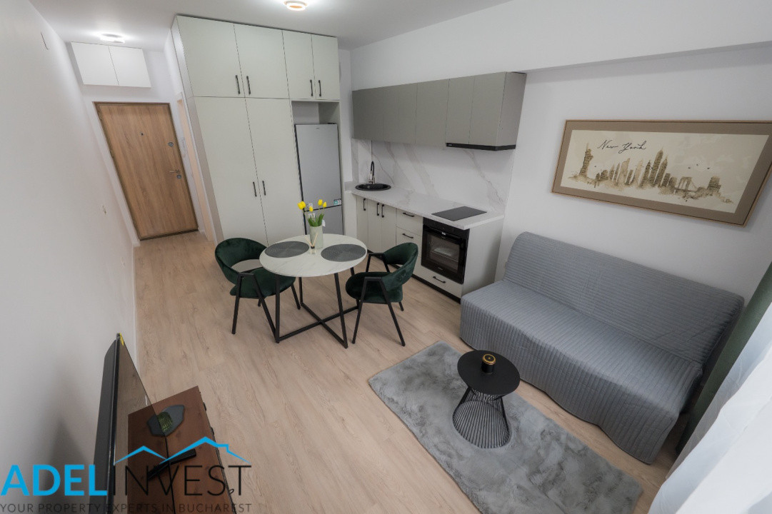 Prima închiriere | Garsonieră nouă, modernă, în zonă liniștită – Ploiești Sud