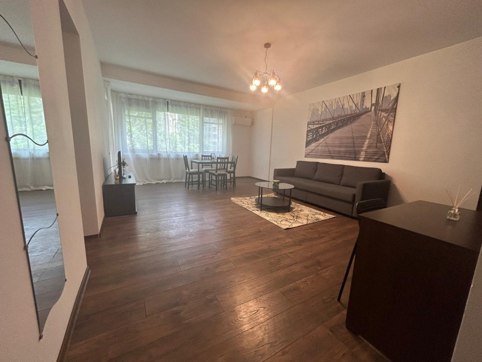 CISMIGIU * PARC * 2 CAMERE MOBILATE SI UTILATE MODERN*CENTRALA PROPRIE