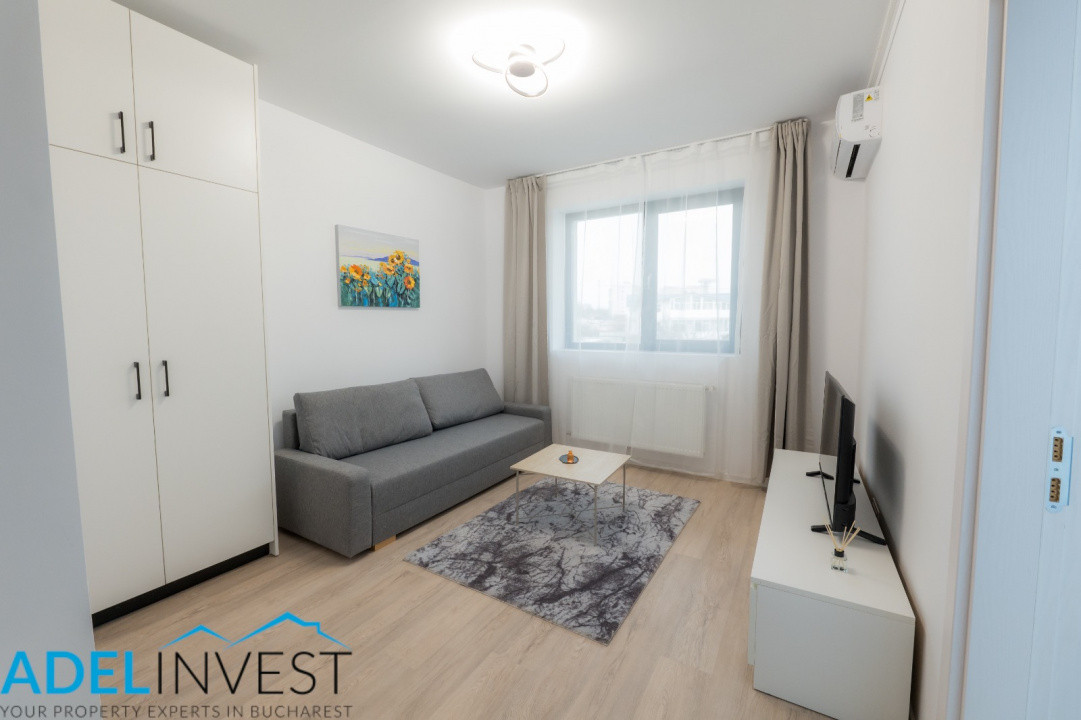 Prima închiriere | Garsonieră nouă, modernă, în zonă liniștită – Ploiești Sud