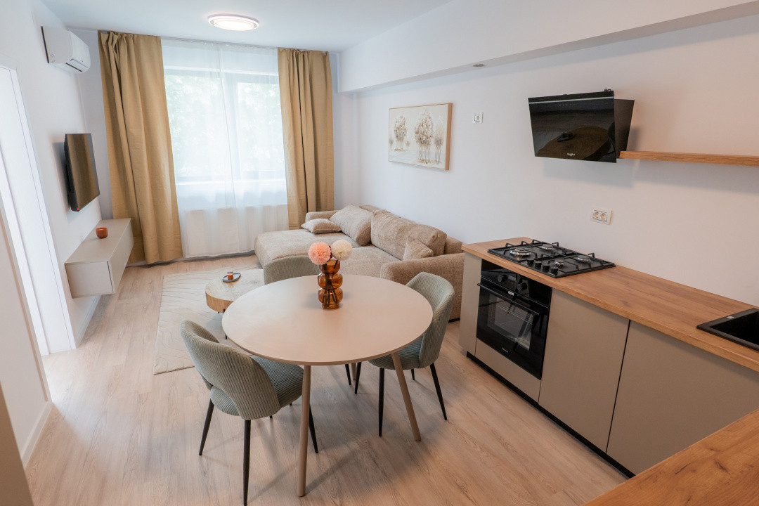 Apartament 2 camere NOU | Semidecomandat | Balcon | Parcare | Zona Sud