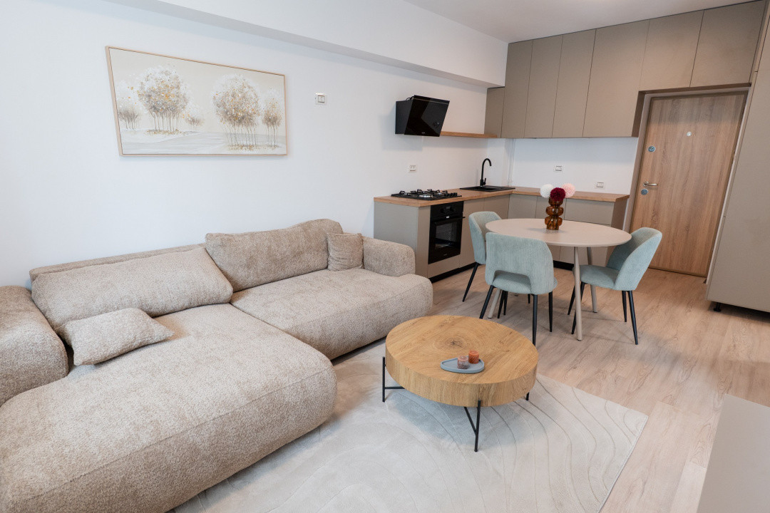 Apartament 2 camere NOU | Semidecomandat | Balcon | Parcare | Zona Sud