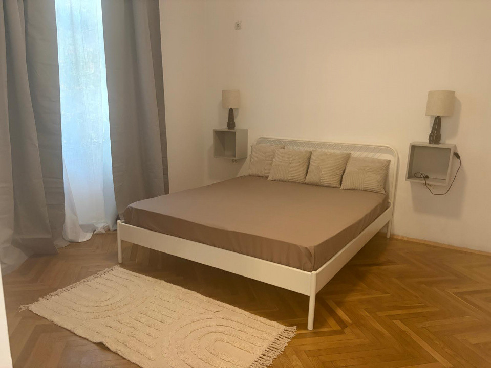 CALEA VICTORIEI * 2 CAMERE * MOBILATE SI UTILATE MODERN * CENTRALA PROPRIE
