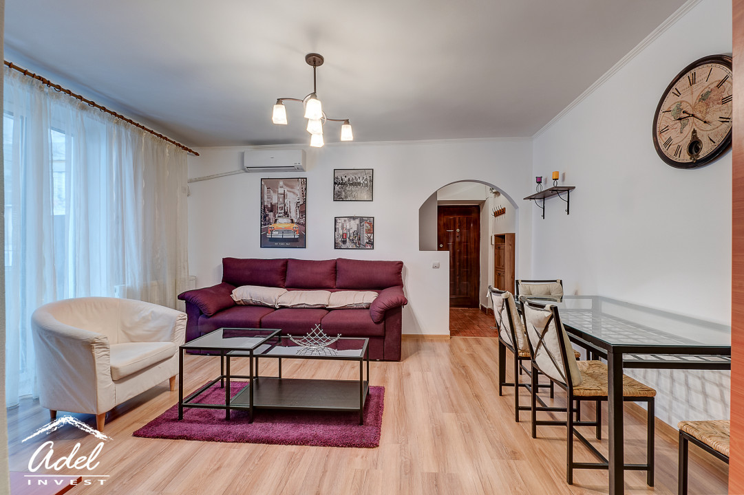 PIATA UNIRII | METROU |  2 CAMERE MOBILATE SI UTILATE MODERN