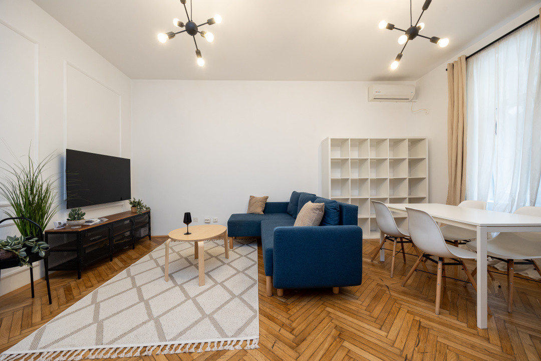 CALEA VICTORIEI | 2 CAMERE | CENTRALA PROPRIE | MOBILAT ȘI UTILAT MODERN 