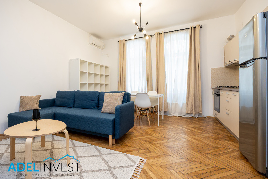 CALEA VICTORIEI | 2 CAMERE | CENTRALA PROPRIE | MOBILAT ȘI UTILAT MODERN 