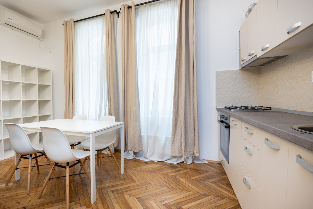 CALEA VICTORIEI | 2 CAMERE | CENTRALA PROPRIE | MOBILAT ȘI UTILAT MODERN 