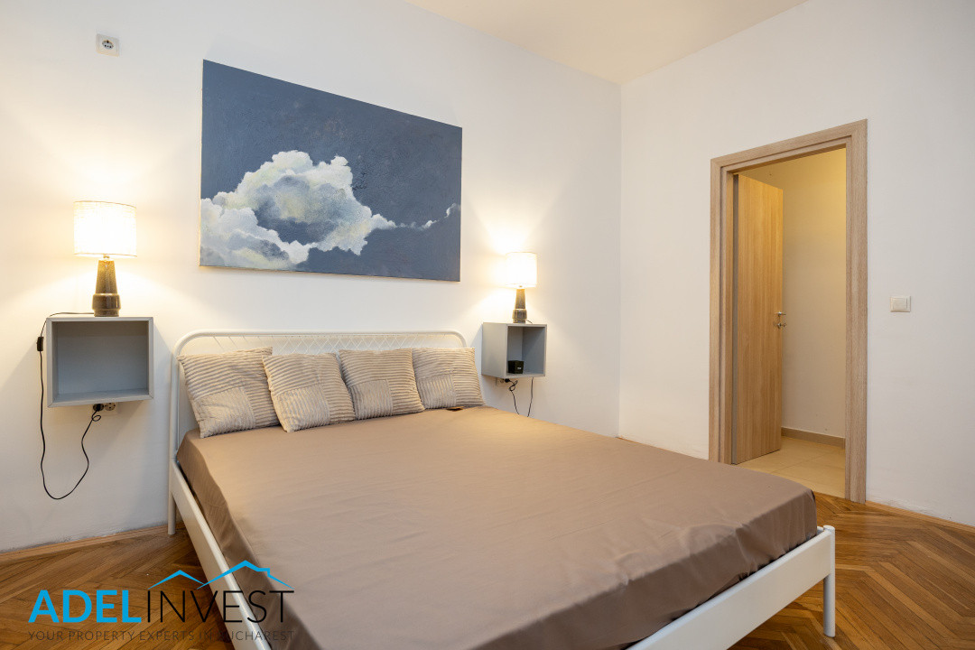 CALEA VICTORIEI | 2 CAMERE | CENTRALA PROPRIE | MOBILAT ȘI UTILAT MODERN 