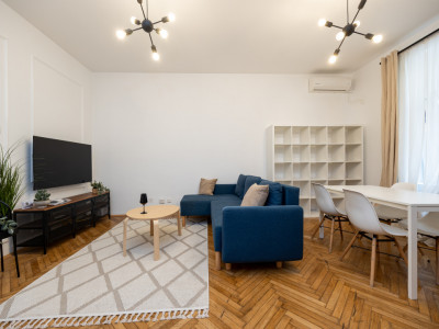 CALEA VICTORIEI | 2 CAMERE | CENTRALA PROPRIE | MOBILAT ȘI UTILAT MODERN 