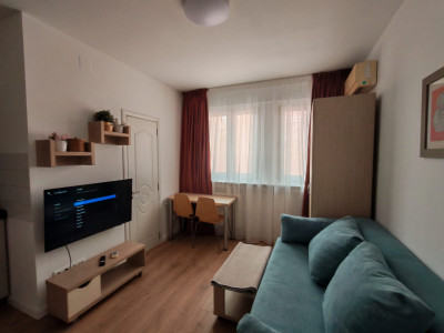 Ultracentral-Magheru/Piata Romana, garsoniera renovata, mobilata si utilata  